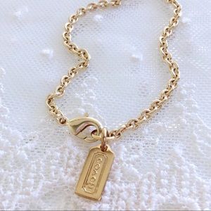 Sold! Coach Hangtag Charm Bracelet